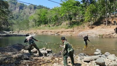 Jembatan Impian Warga Buakkang Gowa Segera Terwujud, Progres Capai 80,60 Persen