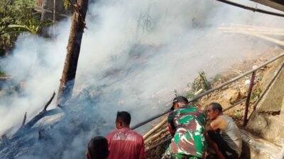 Api Berkobar di Malino Gowa, 0,5 Hektare Lahan dan Pohon Kopi Hangus