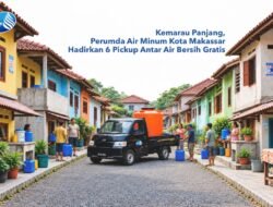 Hadapi Dampak Kemarau, PDAM Makassar Kerahkan 6 Pickup Jangkau Lorong