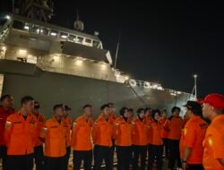 8  KN SAR Kamajaya Dikerahkan Dalam Pencarian KMP Virgo Transport 8 yang Tenggelam di Perairan Laut Jawa