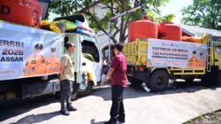 PDAM Makassar Salurkan 2.550 M³ Air untuk Warga Terdampak Kekeringan