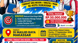 Kesra Makassar Ajak Pelajar TK hingga SMA Bangun Generasi Qurani lewat Santri Expo MULIA