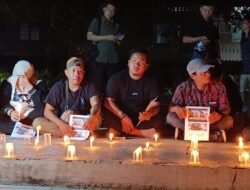 Lima Jurnalis Hilang Saat Liput Erupsi Anak Krakatau, IJTI Sulselbar Gelar Doa Bersama di Gowa