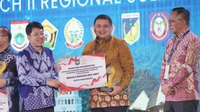Makassar Raih 2 Penghargaan Kemendagri, Ada Rp1,5 Miliar dan Bedah 300 Rumah Warga