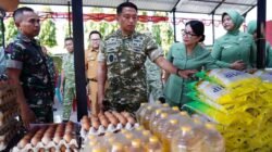 Warga Gowa Serbu Bazar Murah HUT TNI, Beras 5 Kg Rp56 Ribu dan Telur Rp40 Ribu