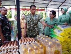 Warga Gowa Serbu Bazar Murah HUT TNI, Beras 5 Kg Rp56 Ribu dan Telur Rp40 Ribu