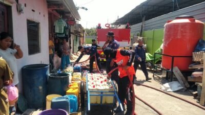 Atasi Kekeringan, BPBD Makassar Salurkan 5,1 Juta Liter Air Bersih di 62 Kelurahan