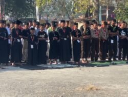 Hujan Tak Kunjung Turun, Ribuan Peserta Kemah Madrasah di Gowa Kompak Salat Istisqa