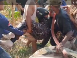 Lansia di Takalar Terjatuh ke Sumur Sedalam 10 Meter, Personel Damkar Evakuasi Menggunakan Tali