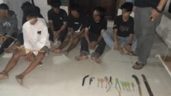 14 Remaja Pelaku Keributan di Rappocini Makassar Diamankan Polisi, Busur hingga Badik Disita