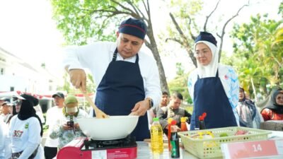 Wali Kota Appi Juara I Lomba Memasak Nasi Goreng Antar Kepala Daerah se-Sulsel