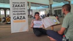 Zakat Masyarakat Indonesia Jangkau 500 Penghafal Al-Qur’an di Gaza