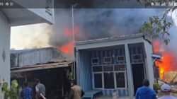 4 Rumah di Gowa Terbakar Diduga akibat Bakar Sampah, Kerugian Capai Rp200 Juta